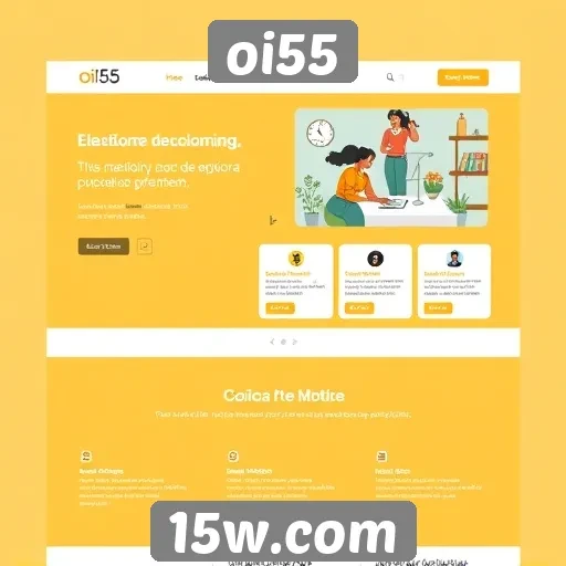 Novo layout do site oi55 melhora experiência do usuário